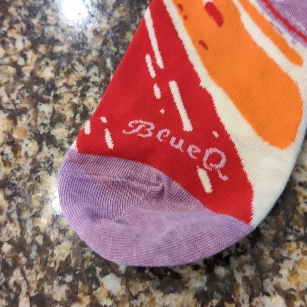 Blue Q Crew Socks I'm a girl what's your superpower Soft Combed Cotton